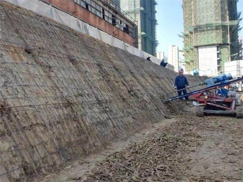 沂南建筑边坡支护
